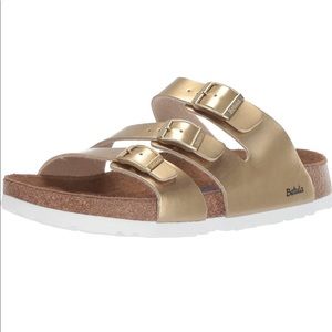 Gold Birkenstock betula Leo’s